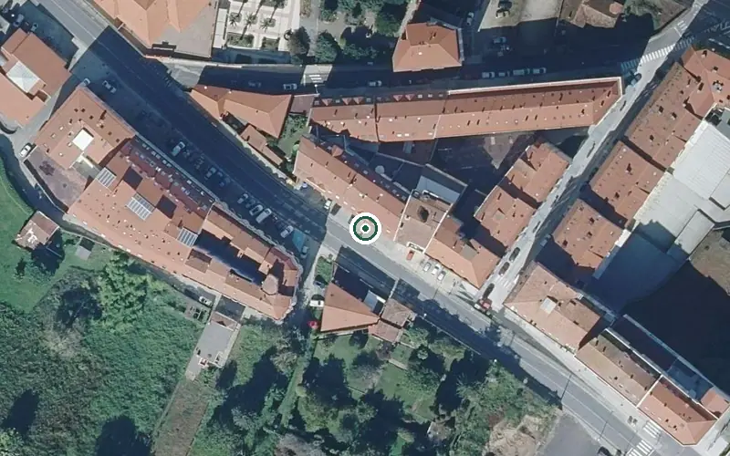 Vista aérea de la ubicación de Residencia Ntra. Sra. de las Virtudes