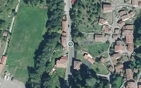 Vista aérea de la ubicación de Residencia Teverga