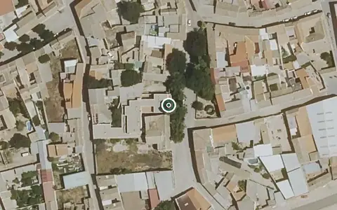 Vista aérea de la ubicación de Vivienda Municipal de Mayores de Quero