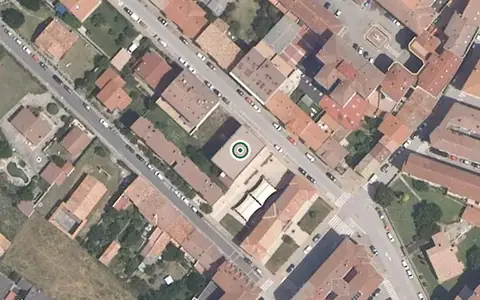 Vista aérea de la ubicación de Unidad de Estancias Diurnas Afamer