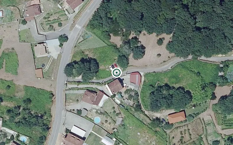 Vista aérea de la ubicación de Villa Anduriña Senior