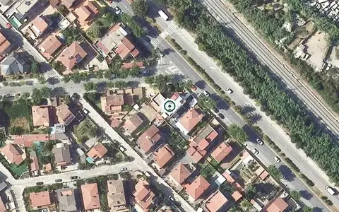 Vista aérea de la ubicación de Residència El Meu Avi