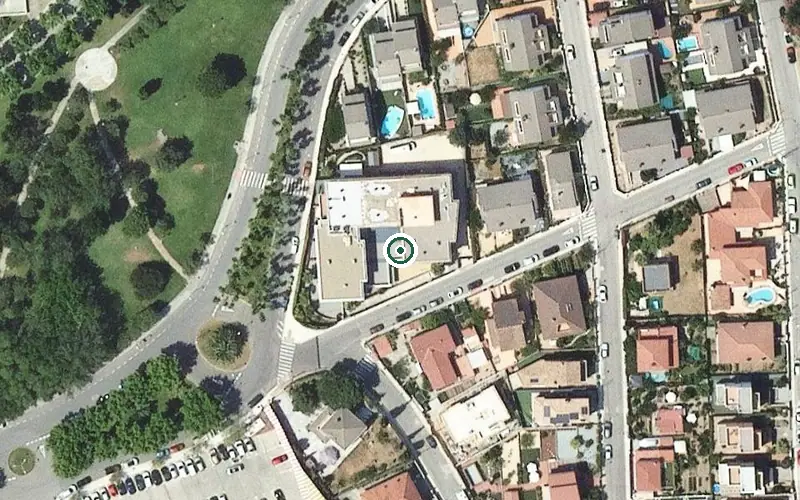Vista aérea de la ubicación de Bel Edad de Abrera, servei de residència assistida