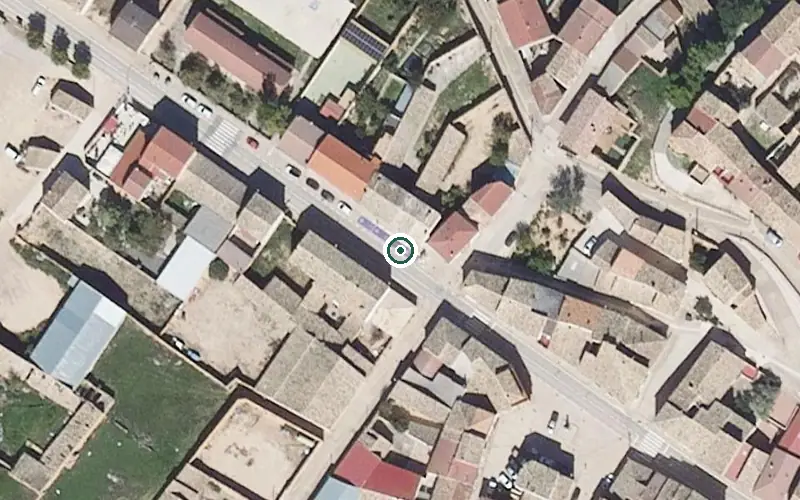 Vista aérea de la ubicación de Residencia de Personas Mayores Nuestra Señora de Bienvenida