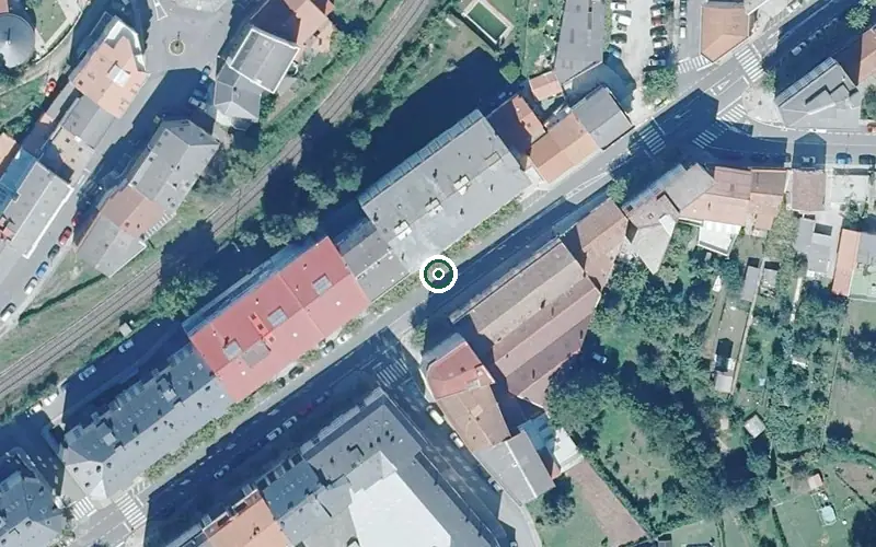 Vista aérea de la ubicación de Centro de Día para Persoas Maiores Afago