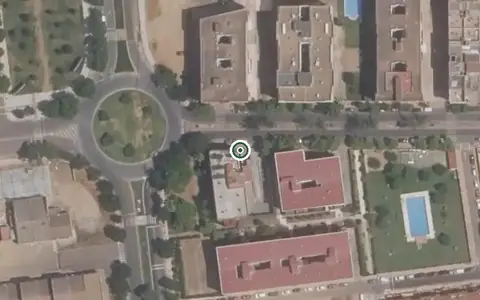 Vista aérea de la ubicación de Residencia de Mayores Puente Real i