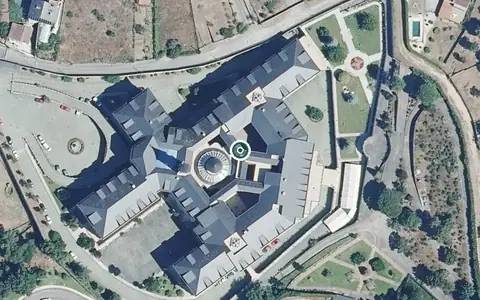 Vista aérea de la ubicación de Residencia San José