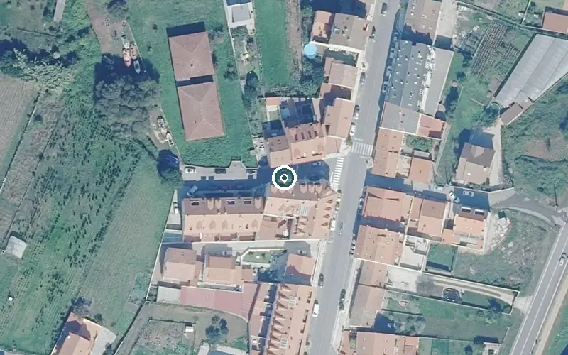 Vista aérea de la ubicación de Centro de Día para Persoas Maiores Vida Arousa