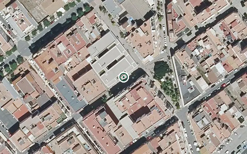Vista aérea de la ubicación de Centro de Día Benicàssim