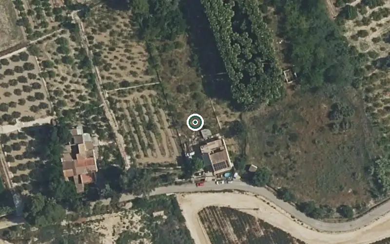 Vista aérea de la ubicación de Hogar de Nazaret