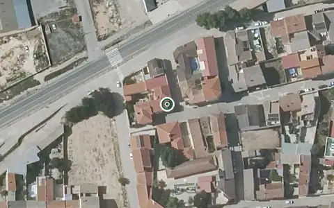 Vista aérea de la ubicación de Centro de Día Municipal Fuentealbilla