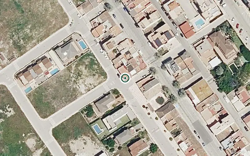 Vista aérea de la ubicación de Residencia para Personas Mayores Dependientes Sant Carles