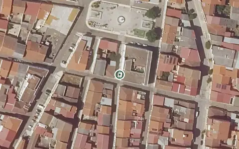 Vista aérea de la ubicación de Residencia de Mayores con Centro de Día de Navalvillar de Pela
