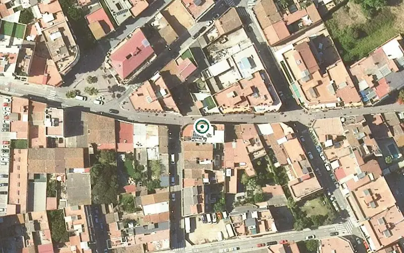 Vista aérea de la ubicación de Residencial Balneàric Talaia Blanca