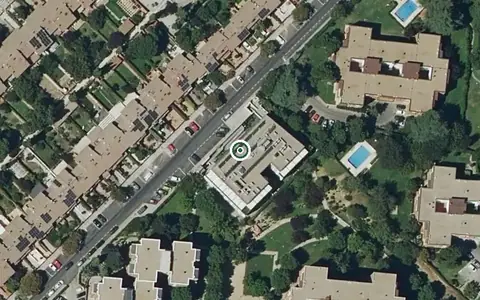 Vista aérea de la ubicación de Residencia Sanitas Alameda (Madrid)