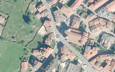 Vista aérea de la ubicación de Centro de Día de Candás