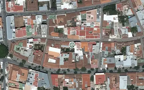 Vista aérea de la ubicación de Residencia Solidaridad