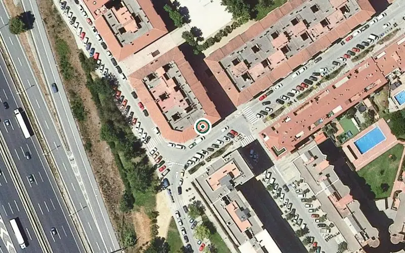 Vista aérea de la ubicación de Centre de dia Molins
