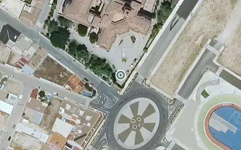 Vista aérea de la ubicación de Residencia de Mayores Nuestra Señora Consolación