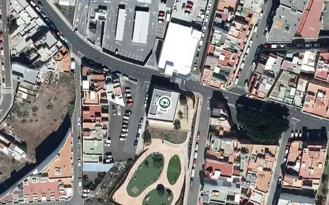 Vista aérea de la ubicación de Centro de Estancia Diurna para Mayores de Ingenio