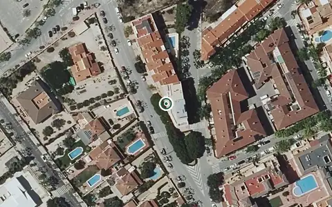 Vista aérea de la ubicación de Residencia para Personas Mayores Dependientes el Pilar