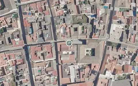 Vista aérea de la ubicación de Centro de Día para Mayores San Sebastián