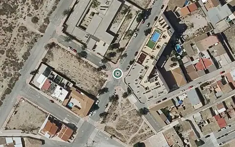 Vista aérea de la ubicación de Centro de Día para Personas en Situación de Dependencia de Sax