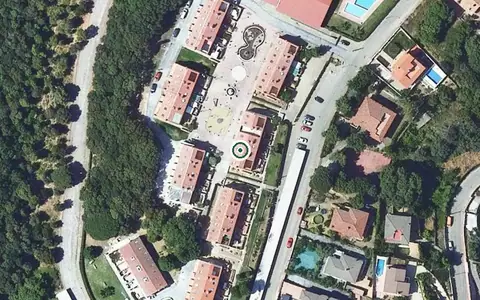 Vista aérea de la ubicación de Residència Vida per l'Avi