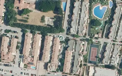 Vista aérea de la ubicación de Centro de Día para Mayores Orpea Málaga