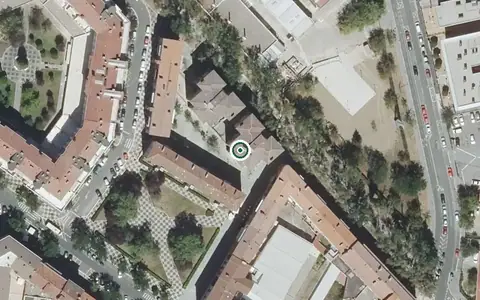 Vista aérea de la ubicación de Residencia Lorea Adurtza Egoitza