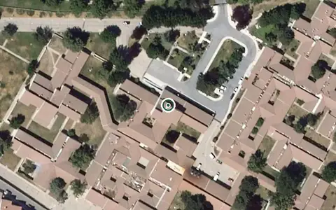 Vista aérea de la ubicación de Centro Residencial Infantas Elena y Cristina (Pab.1, 2 y 3 de Atención a Personas Mayores)