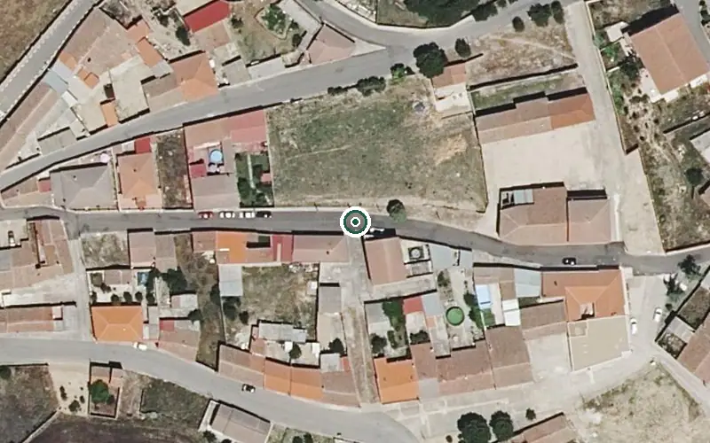 Vista aérea de la ubicación de Residencia de Mayores San Miguel