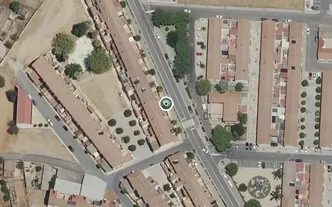 Vista aérea de la ubicación de Centro de Día para Mayores de San Bartolome