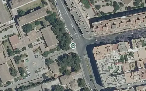 Vista aérea de la ubicación de Residència geriàtrica Llar dels Ancians