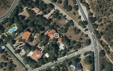 Vista aérea de la ubicación de Residencia La Suiza Santa Rita