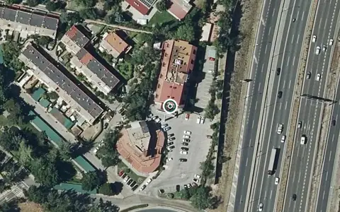 Vista aérea de la ubicación de Residencia Bouco La Moraleja