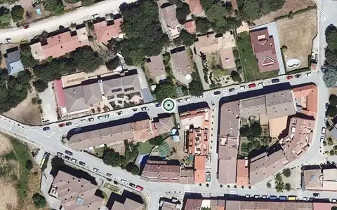 Vista aérea de la ubicación de Residència la Ginesta