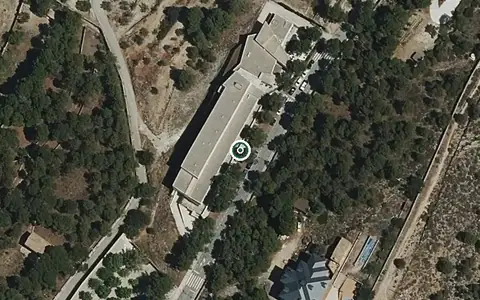 Vista aérea de la ubicación de Centro de Día para Personas Mayores Dependientes Banyeres de Mariola