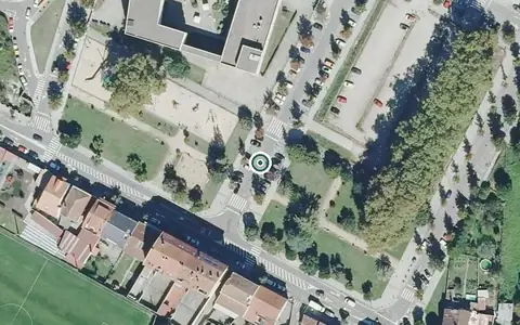 Vista aérea de la ubicación de Residencia Domusvi Barreiro