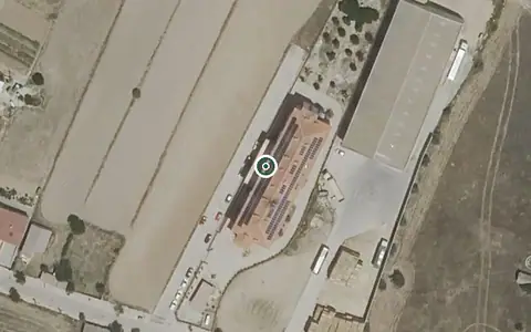 Vista aérea de la ubicación de Residencia Geriátrica Municipal Santa Eulalia