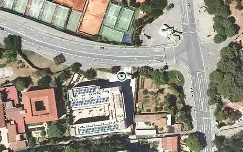 Vista aérea de la ubicación de Ronda de Dalt Residencial, Centre de dia