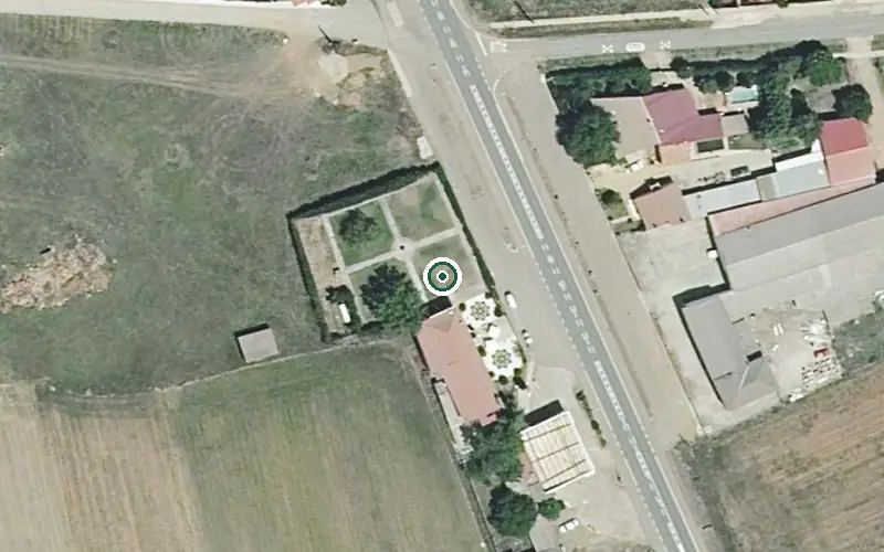 Vista aérea de la ubicación de Residencia de Personas Mayores Nuestra Señora del Olmo