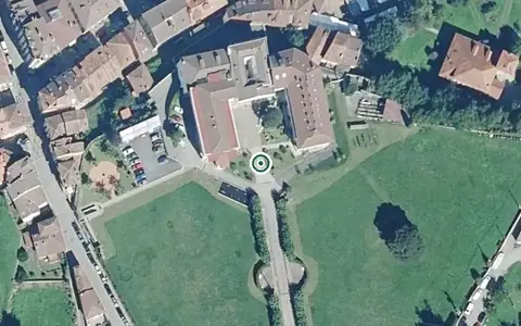Vista aérea de la ubicación de Residencia Hogar Beceña González