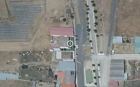 Vista aérea de la ubicación de Residencia de Mayores Virgen de la Estrella