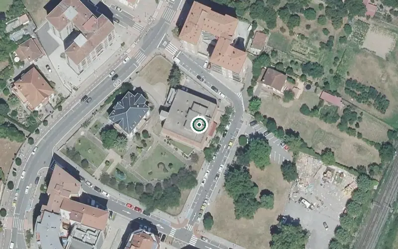 Vista aérea de la ubicación de Residencia San Anton de Armuru