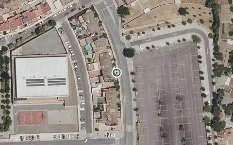 Vista aérea de la ubicación de Centro Residencial para Mayores Habitare Castilleja