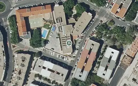 Vista aérea de la ubicación de Residencia San Fernando de Henares