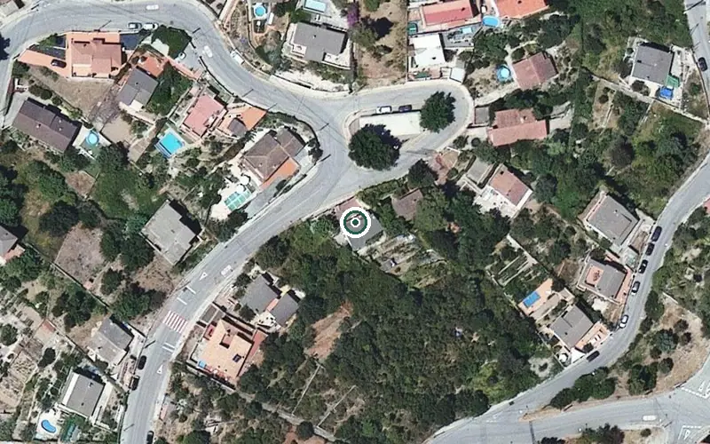 Vista aérea de la ubicación de Residencia 3a Edat Can Tarrida