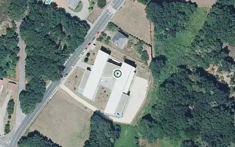 Vista aérea de la ubicación de Residencia Geriátrica Luces del Sil