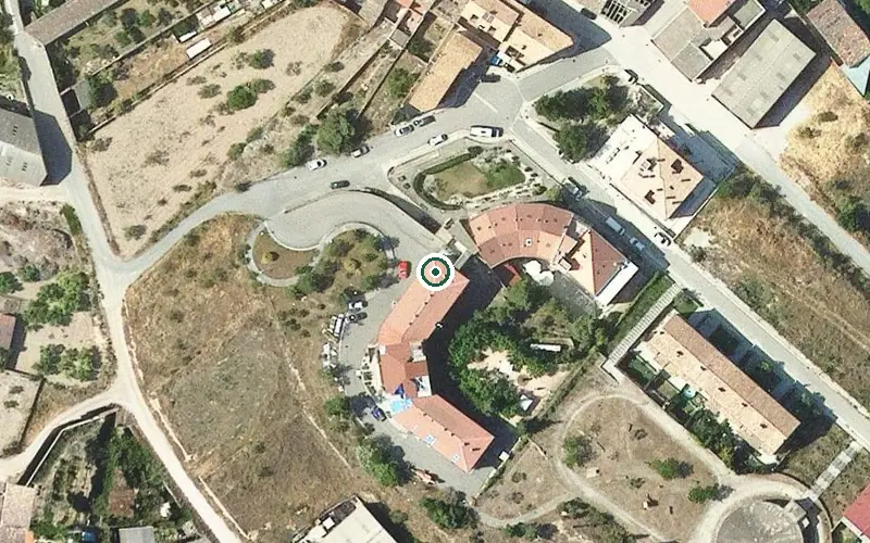 Vista aérea de la ubicación de Llar Mare Marcel·lina